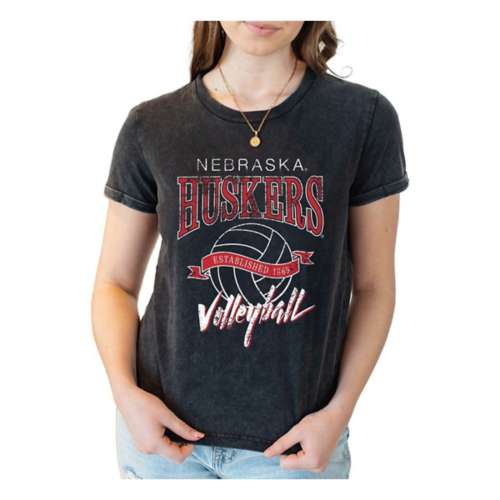 Gameday Social Women's Nebraska Cornhuskers Volleyball Rodman T-Shirt