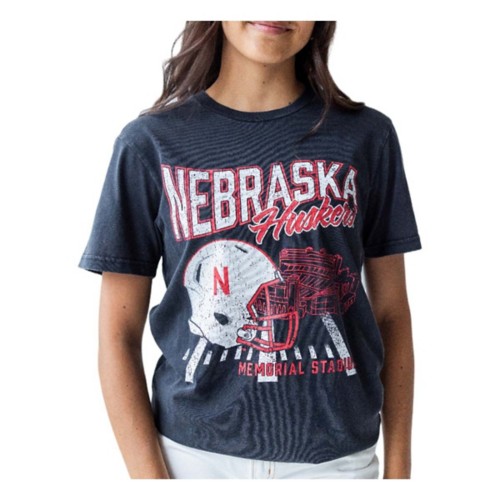 Gameday Social Women's Nebraska Cornhuskers Stadium Sketch T-Shirt