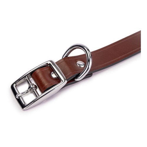 King Buck Leather Dog Collar