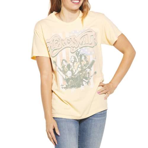 Women's Goodie Two Sleeves Plus Size Aerosmith T-Shirt