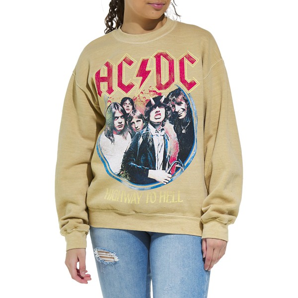 Women’s Goodie Two Sleeves ACDC Highway Long Sleeve Shirt Small Lark