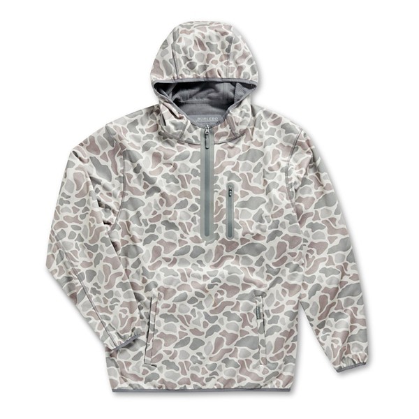 BURLEBO Men's  Duke Tech Hunting 1/2 Zip Pullover