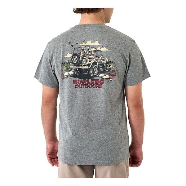 BURLEBO Men's  Off Road Bronco T-Shirt