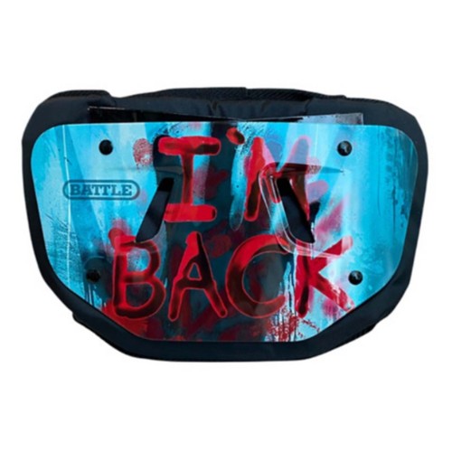 Youth Battle "I'm Back" Football Back Plate