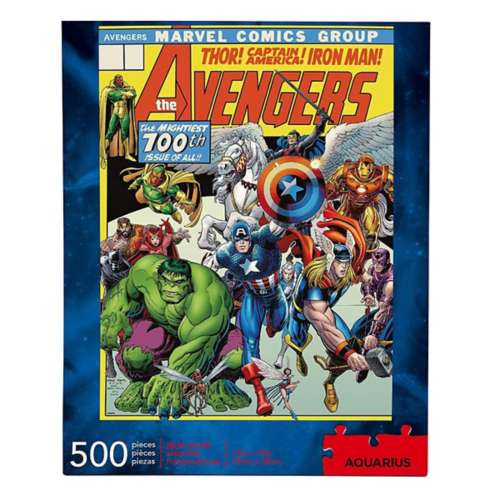 NMR Distribution Marvel Avengers Comic Cover 500 Piece Puzzle