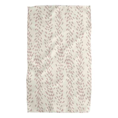 GEOMETRY Reeds Printed Sunset Tea Towel