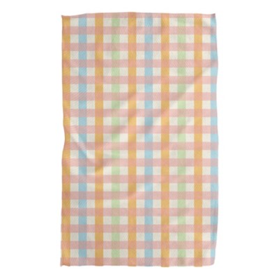 GEOMETRY Table For Two Colors Tea Towel