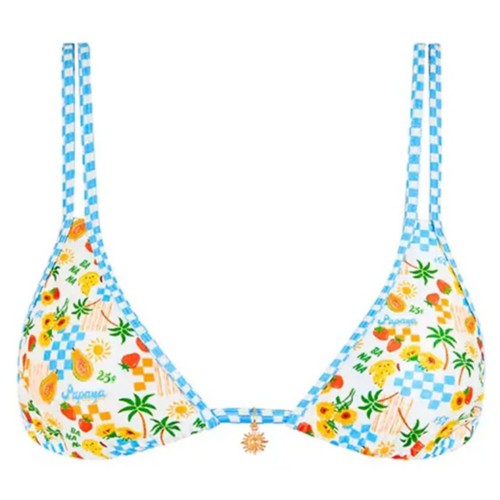 Women's Kulani Kinis Twin Strap Bralette Swim Bikini Top