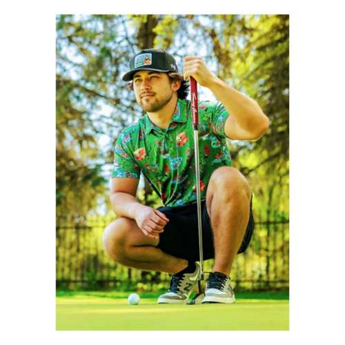 Men's Waggle Golf Off The Grid Golf Polo