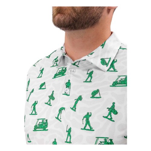 Men's Waggle Golf Toy Golfers Polo