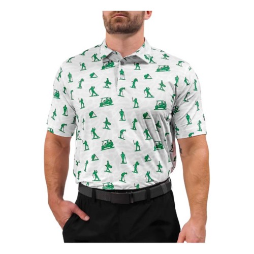 Men's Waggle Golf Toy Golfers Polo