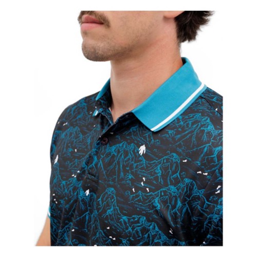 Men's Waggle Golf Abominable Pique Polo