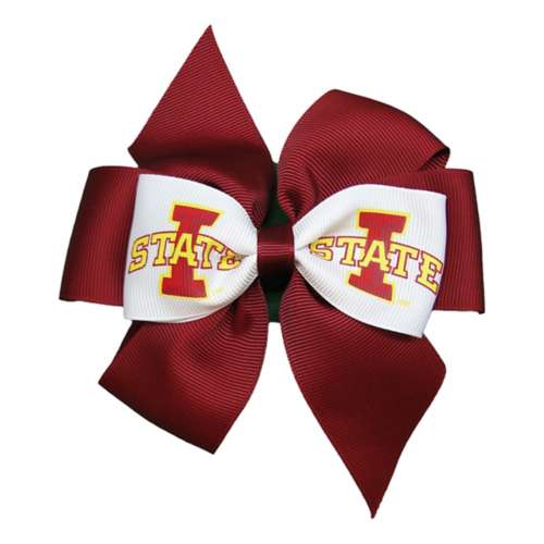 USA Licensed Bows Iowa State Cyclones Fan Bow