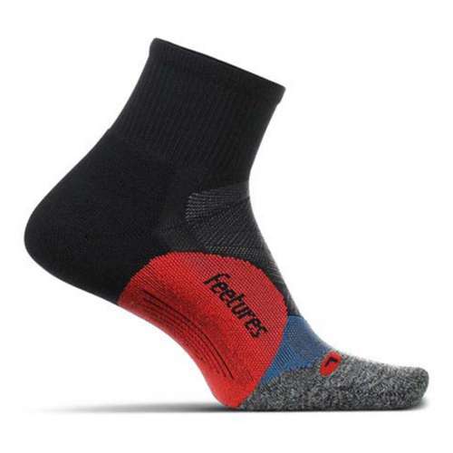Adult Feetures Elite Light Cushion Quarter Socks