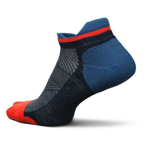 Men's Feetures Elite Max Cusion Tab No Show Running Socks