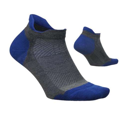 Men's Feetures Elite Max Cushion Tab No Show Running Socks