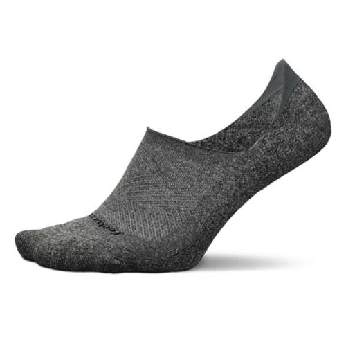 Men's Feetures Elite Light Cushion Invisible No Show Running Socks