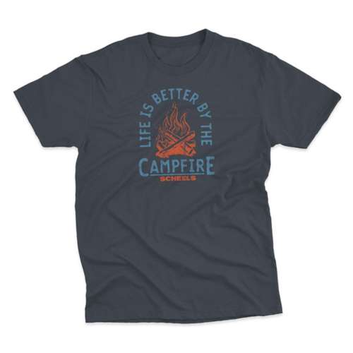 Adult SCHEELS Campfire Premium Heathered T-Shirt