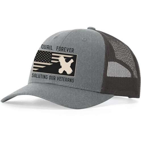 Quail Forever Saluting Veterans Snapback Hat