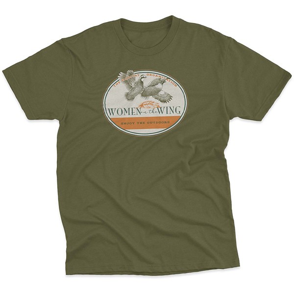 QUAIL FOREVER Women's  on the Wing 2021 T-Shirt