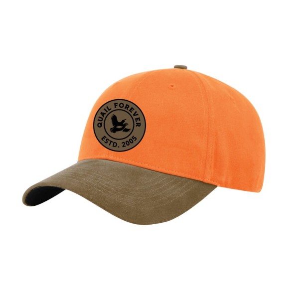 GSA OUTDOORS Adult  Quail Forever  Hunter Adjustable Hat