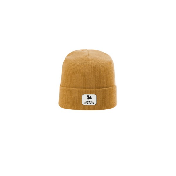 QUAIL FOREVER Adult  Knit Cuffed Beanie