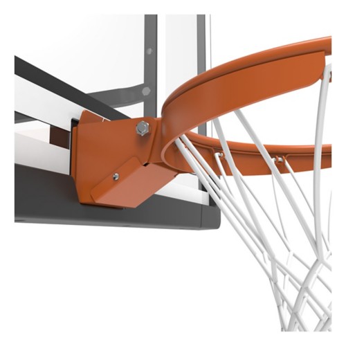 Lifetime 54" In-Ground Tempered Rigid Arm Pump Adjust Basketball Hoop