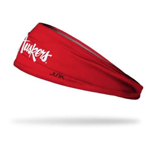 Junk Brands Women's Nebraska Cornhuskers Wordmark Headband