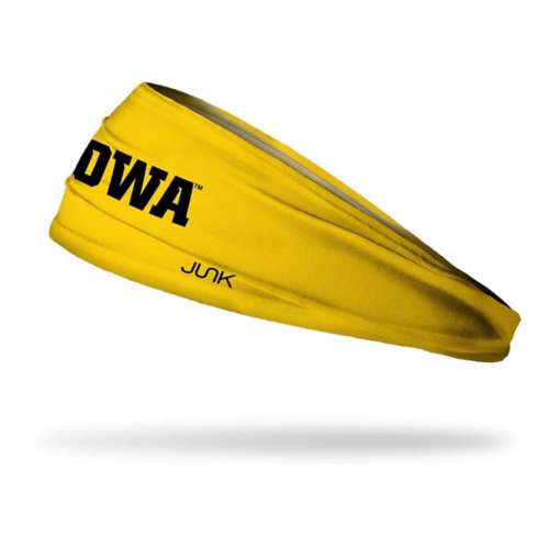 Junk Brands Women's Iowa Hawkeyes Wordmark Headband