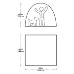 Big Agnes Tiger Wall 2 Carbon with Dyneema Tent - Thumbnail 5 of 5