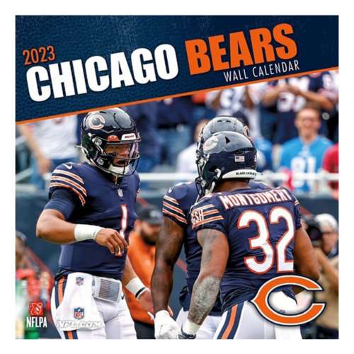 John F Turner and Co Chicago Bears 2023 Wall Calandar