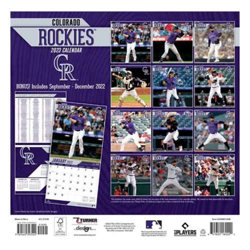 Official Colorado Rockies Calendars, Rockies Desk Calendars, Wall Calendars