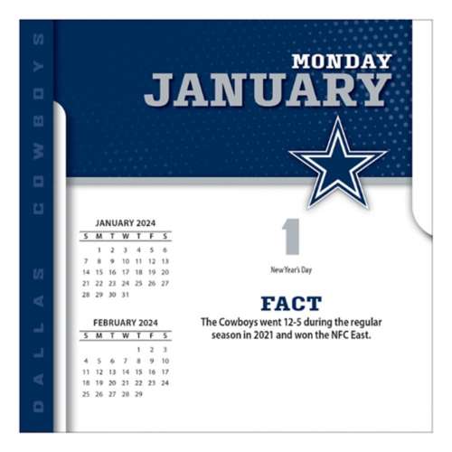 Dallas Cowboys 2024 Box Calendar