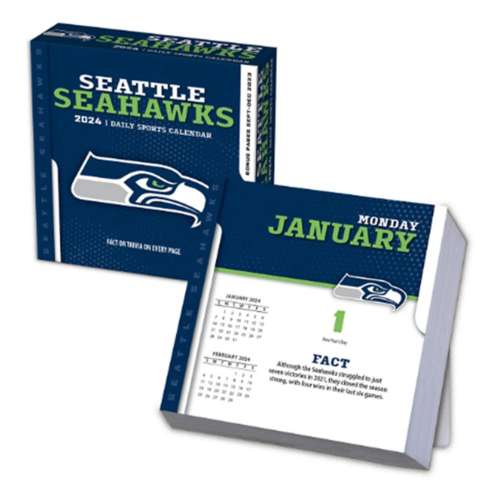 Seattle Seahawks 2024 Desk Calendar