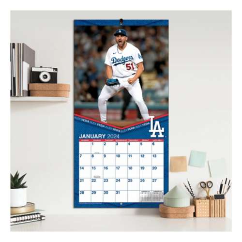Los Angeles Dodgers 2024 Wall Calendar