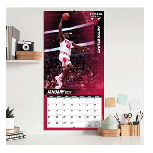 Chicago Bulls 2024 Wall Calendar
