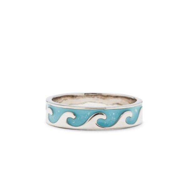 Women's Pura Vida Reversible Wave Silver Ring product image