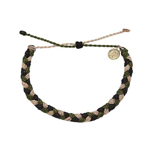 Women's Pura Vida For The Troops Braided Bracelet