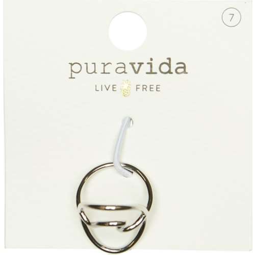 Women's Pura Vida Large Wave Ring