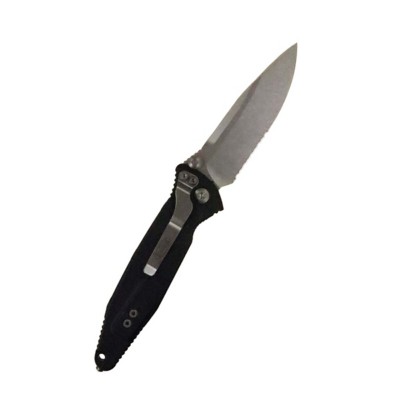 Microtech 160-11 Socom Elite Tactical Stonewashed Serrated Folding Knife