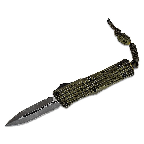 MICROTECH 142-DR12APFOGG Frag Off Series Combat Troodon Automatic Knife