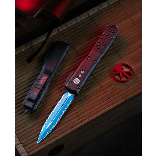 Microtech Signature Series UTX-85 232-1DLCTULS Automatic Knife