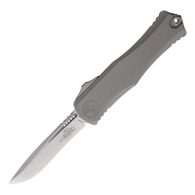Microtech 1705-10 Hera II Stonewashed Recurve Automatic Knife