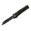 Microtech 1278-1W Scarab II Gen III Weathered Drop Point OTF Automatic Knife