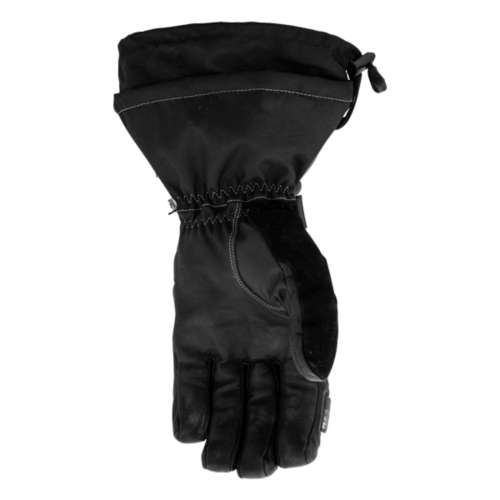 Men's FXR Hybrid Helium Leather Gauntlet Snowmobiling Gloves