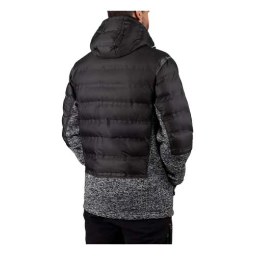 Men's FXR Excursion LT Hybrid Quilted Hoodie Softshell Jacket