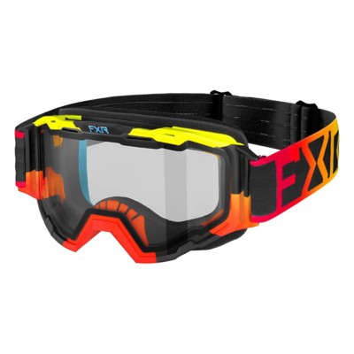 FXR Kids' Maverick Clear Snowmobile Goggles