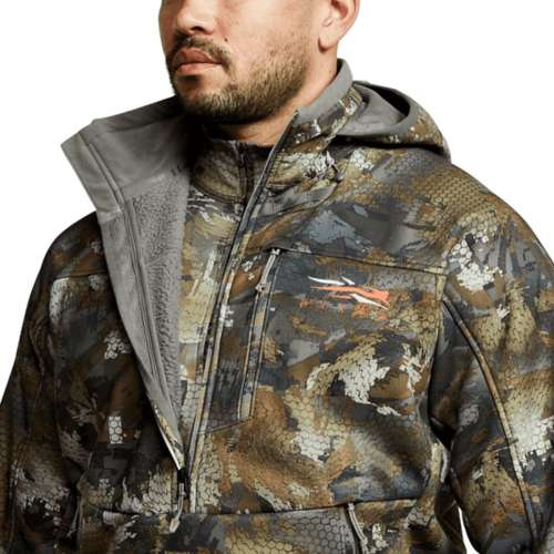 Youth & Toddler Crew Neck Fleece - Walking Camo Lab - Sand