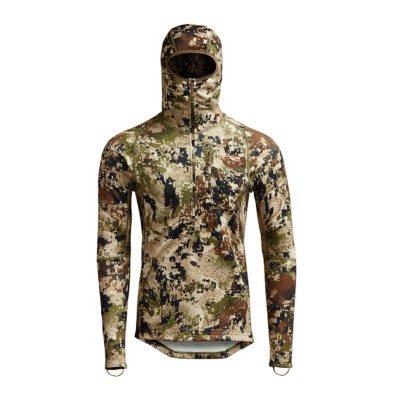 Men's Sitka Heavyweight 1/2 Zip through hoodie