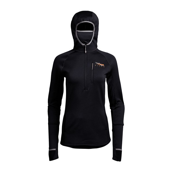 SITKA Women's  Fanatic Hoodie Long Sleeve 1/4 Zip